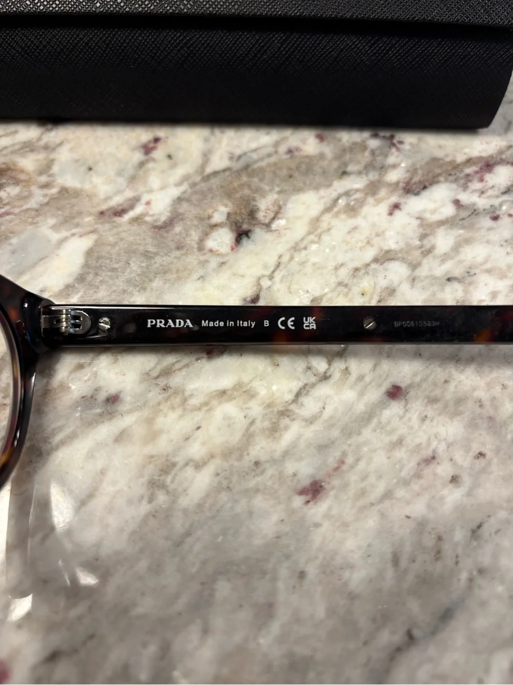 Prada Brown Tortoiseshell Round Optical Frames